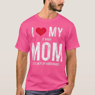 I Love My Mum Tee Teen Boy Video Games
