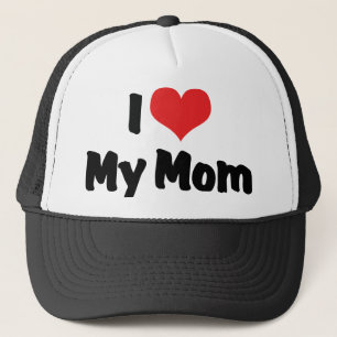 I Love My Mum Trucker Hat