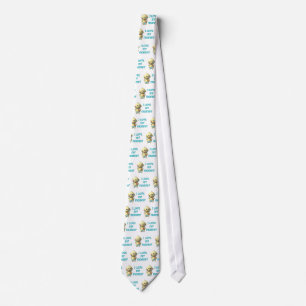I love my mummy Bouncing Baby with Heart & Rattles Tie