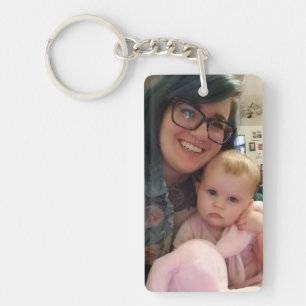 I Love my Mummy Photo Key Ring