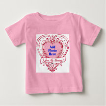I Love My Mummy! Photo Red Hearts