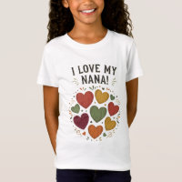 I Love My Nana Country Hearts