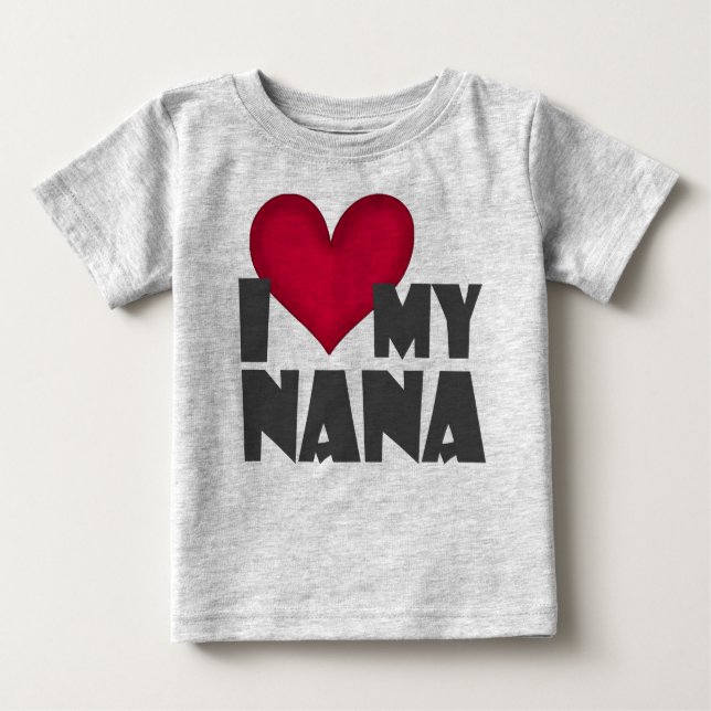 "I love my Nana" Infant Creeper (Front)