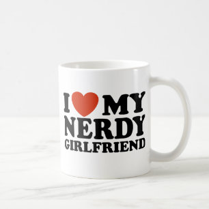 I Love My Nerdy Girlfriend Coffee Mug
