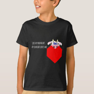 I Love My New Cow Valve Heart Patient  T-Shirt