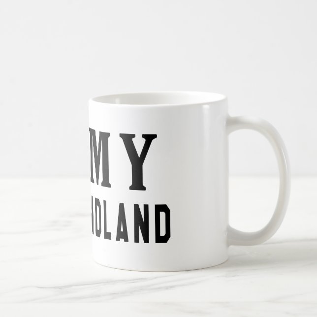 I Love My Newfoundland Coffee Mug (Right)