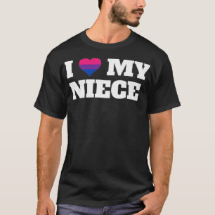 I Love My Niece Uncle Aunt Gifts From Niece Premiu T-Shirt