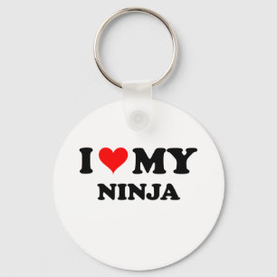 I Love My Ninja Key Ring