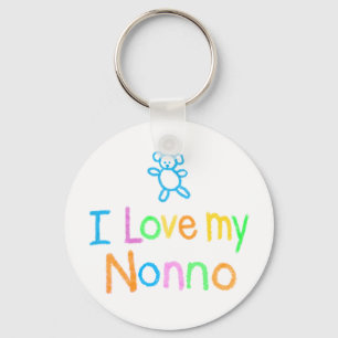 I Love My Nonno Key Ring