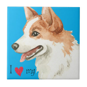I Love my Norrbottenspets Tile
