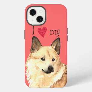 I Love my Norwegian Buhund iPhone 13 Case