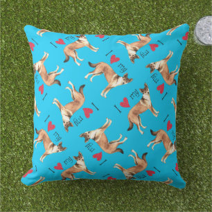 I Love my Norwegian Lundehund Cushion