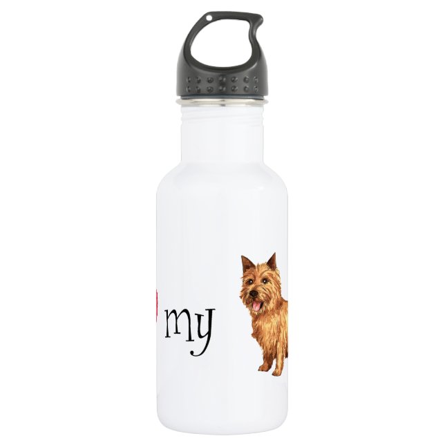 I Love my Norwich Terrier 532 Ml Water Bottle (Front)