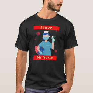 I love my nurse ultra soft tee shirt