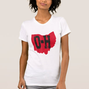 I Love My Ohio Home Script Ohio Buckeye State T-Shirt