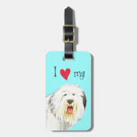 I Love my Old English Sheepdog