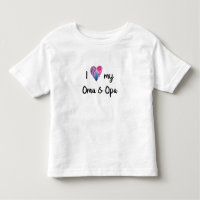 I Love My Oma and Opa T-Shirt