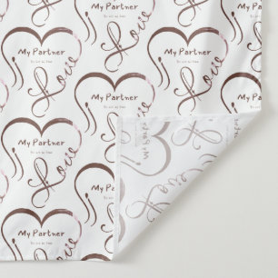 I love my partner • You are my home Tapestry