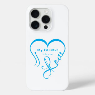 I Love My Partner - You Are My Home Throw Pillow iPhone 15 Pro Case