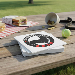 I Love My Pembroke Welsh Corgi Napkins