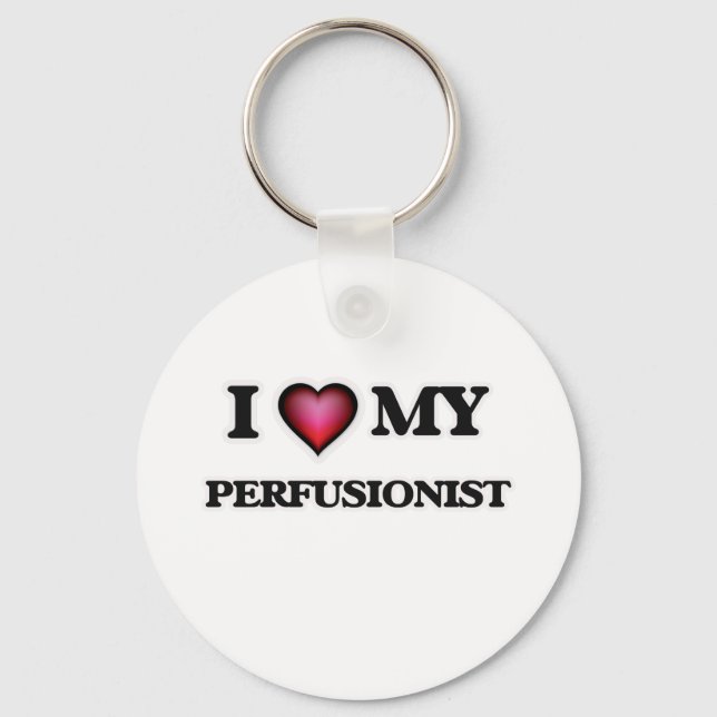 I love my Perfusionist Key Ring (Front)