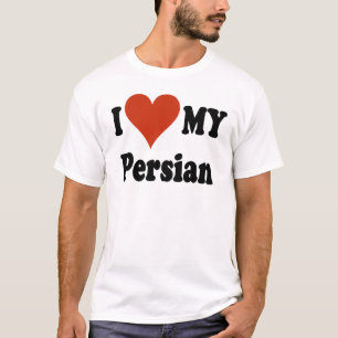 I Love My Persian Cat Merchandise T-Shirt