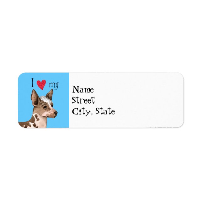 I Love my Peruvian Inca Orchid (Front)