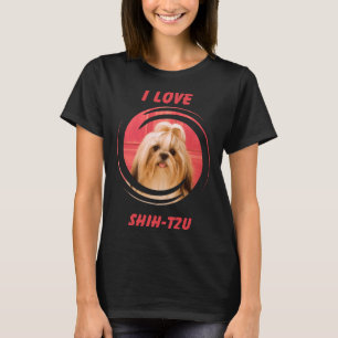 I Love My Pet Dog Shih Tzu House Child T-Shirt