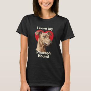 I Love My Pharaoh Hound Puppy Dog T-Shirt