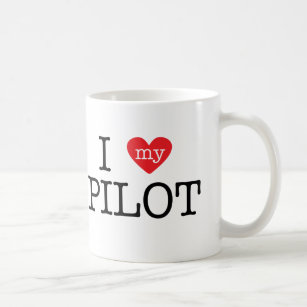 I Love My Pilot Coffee Mug