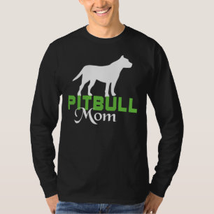 I Love My Pit Bull Mum Scoop T-Shirt