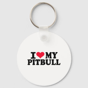 I love my Pitbull Key Ring
