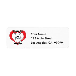 I Love My PitBull Logo