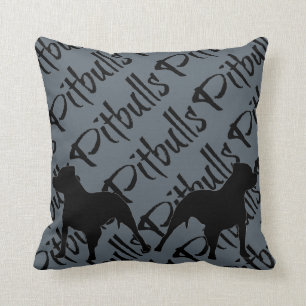 I Love My Pitbulls Cushion