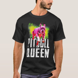 I Love My Pittie Rescue Pittie Mum Pitbull Queen A T-Shirt