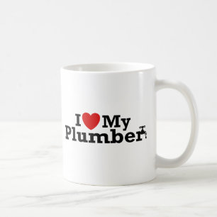 I Love My Plumber Coffee Mug