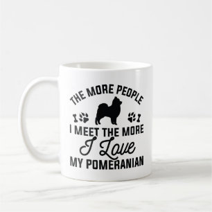 I Love My Pomeranian Coffee Mug