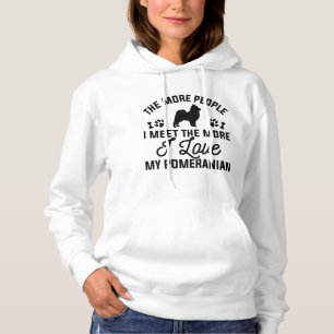 I Love My Pomeranian Hoodie