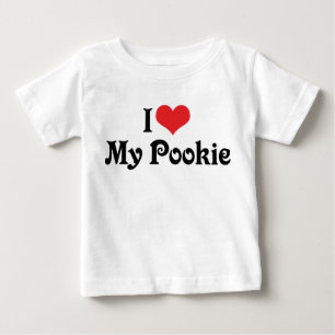 I Love My Pookie Baby T-Shirt