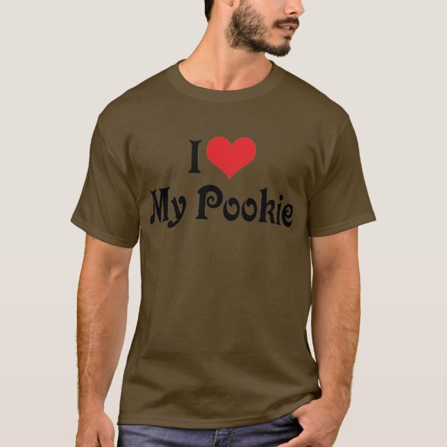 I Love My Pookie T-Shirt (Front)