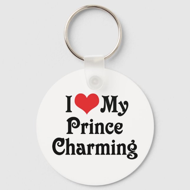I Love My Prince Charming Key Ring (Front)