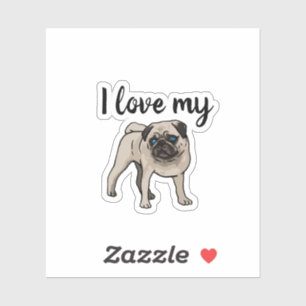 I Love My Pug