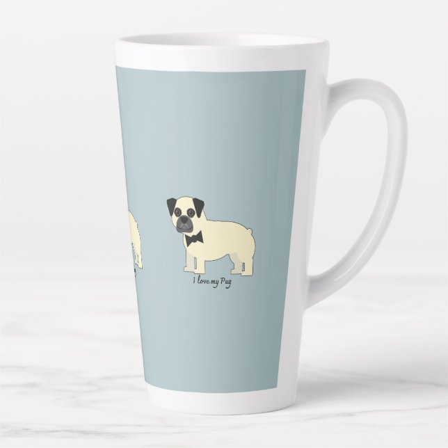 I love my Pug Latte Mug (Right)