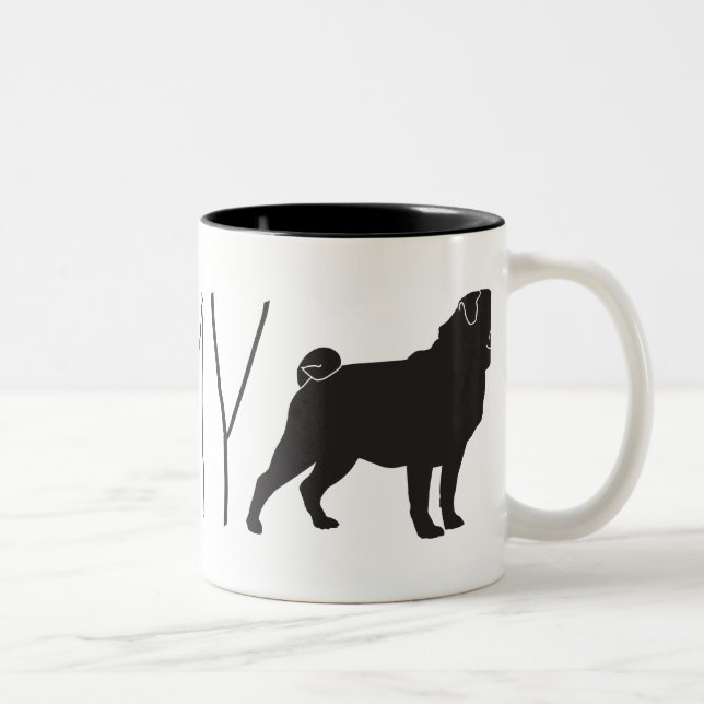 I Love My Pug Mug (Right)