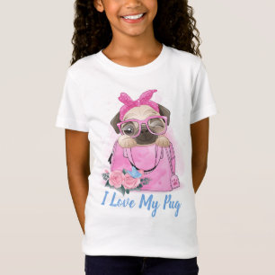 I Love My Pug T-Shirt