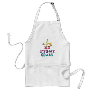 I Love My Pygmy Goats Standard Apron