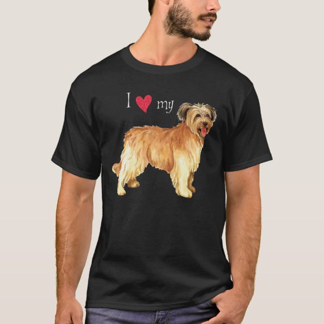 I Love my Pyrenean Shepherd T-Shirt (Front)