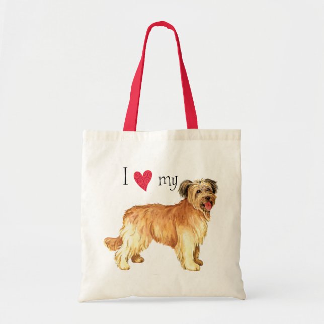 I Love my Pyrenean Shepherd Tote Bag (Front)