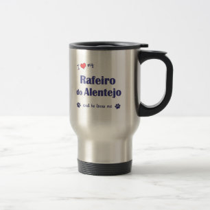 I Love My Rafeiro do Alentejo (Male Dog) Travel Mug