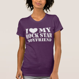 I Love My Rock Star Boyfriend T-Shirt